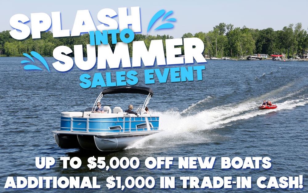 New Pontoons and Deck Boats For Sale Mansfield Ohio Boat Dealer