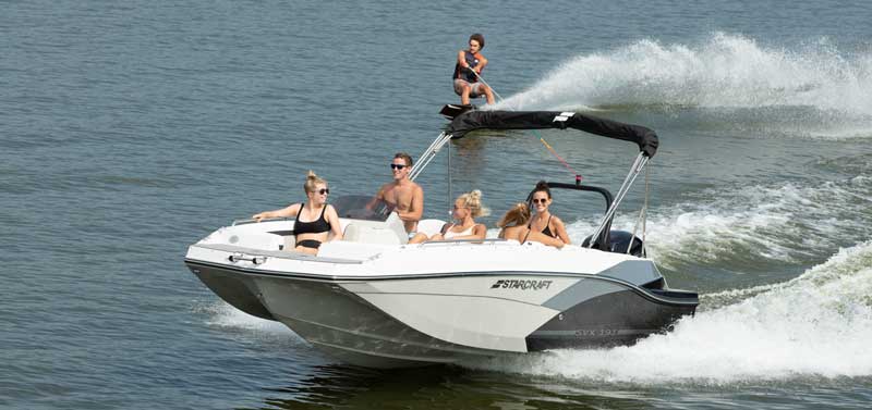 Starcraft Deck Boats at Charles Mill Marina
