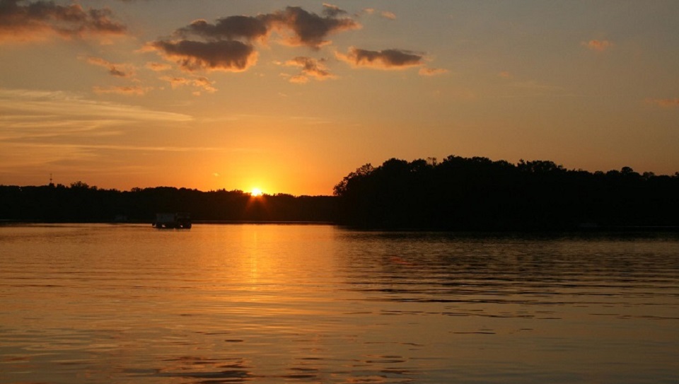 Charles Mill Lake Sunset