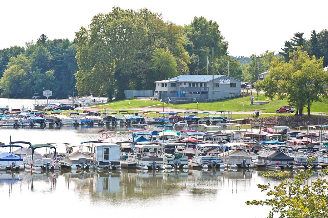 Charles Mill Marina Docks