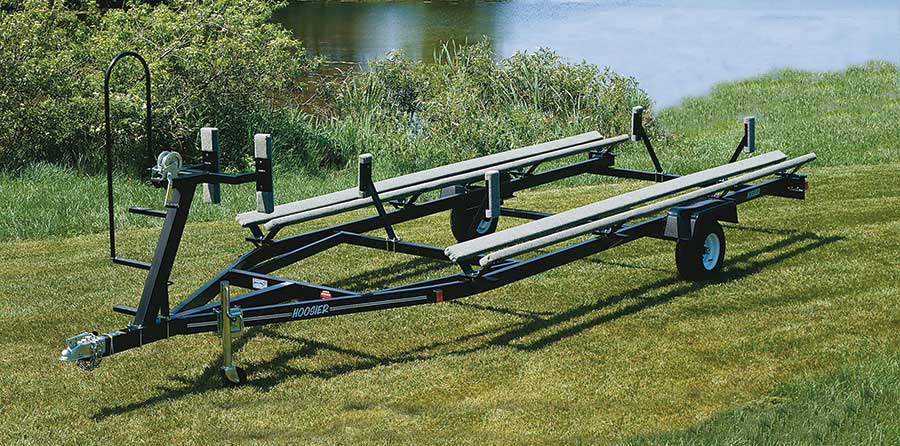 Pontoon Boat Trailers at Charles Mill Marina